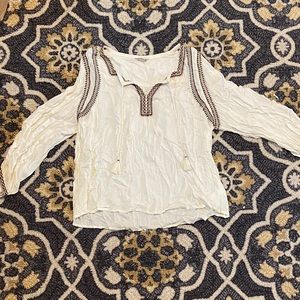 Lucky Brand white blouse